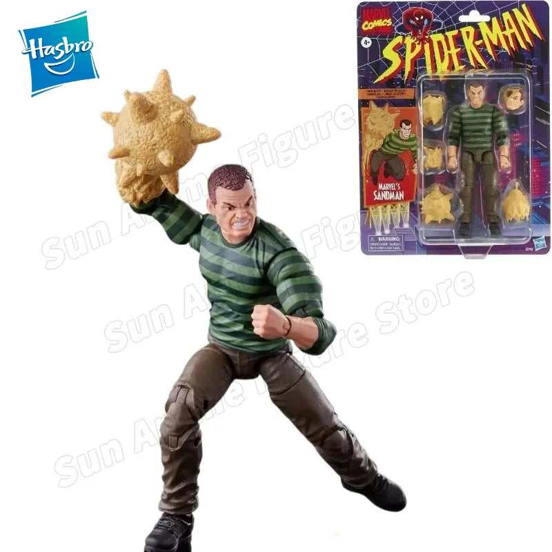 New Original Hasbro MARVEL Legends Spider ManThe Villain Sand Man Action Figure  Toys Gifts  Toys Gifts Model