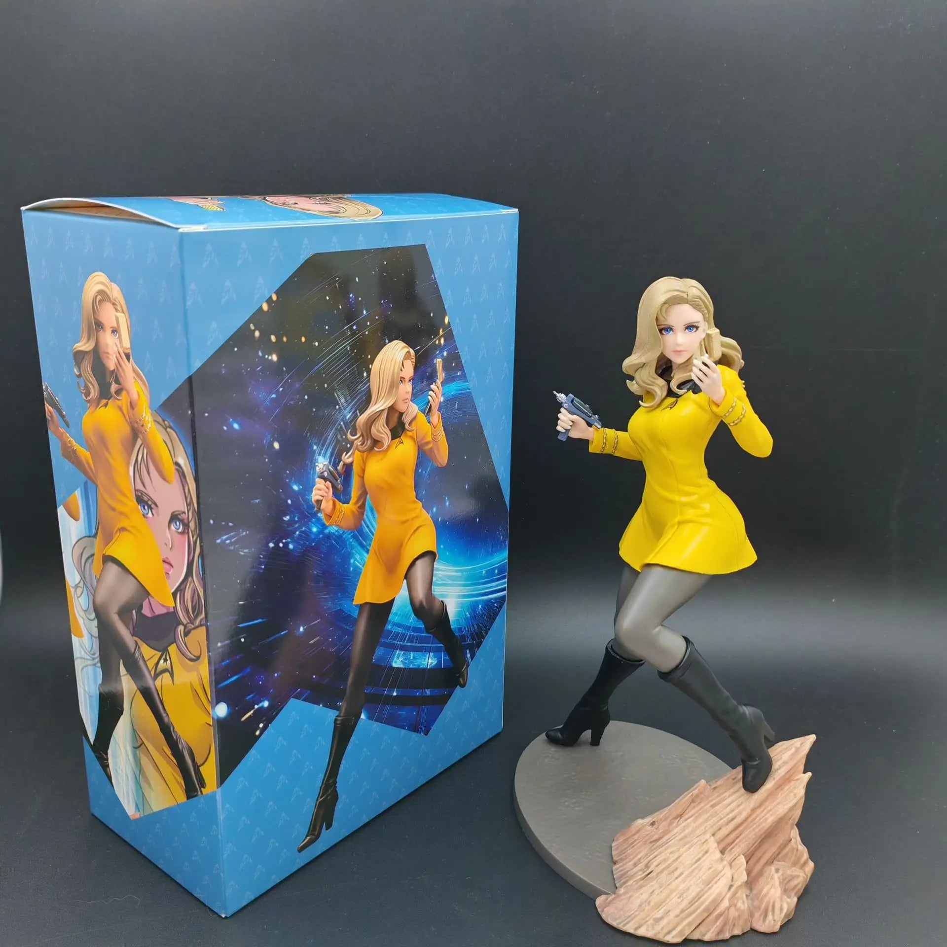 New Hotsale Kotobukiya Bishoujo Statue Command Officer Star Trek Anime Figure Action Figure Collection Series Model Toys