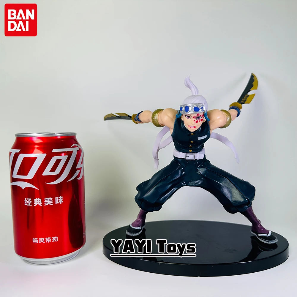 Hot Anime Demon Slayer Figure Tanjirou Agatsuma Zenitsu Kyoujurou Anime Model Action Figure PVC collection Toy for Kids Gift