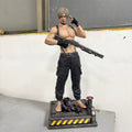 Resident Evil Leon Kennedy Figure Third Generation Gk Statue Leather Coat Zombie Hunter Action Figure Model Gift For Anime Game