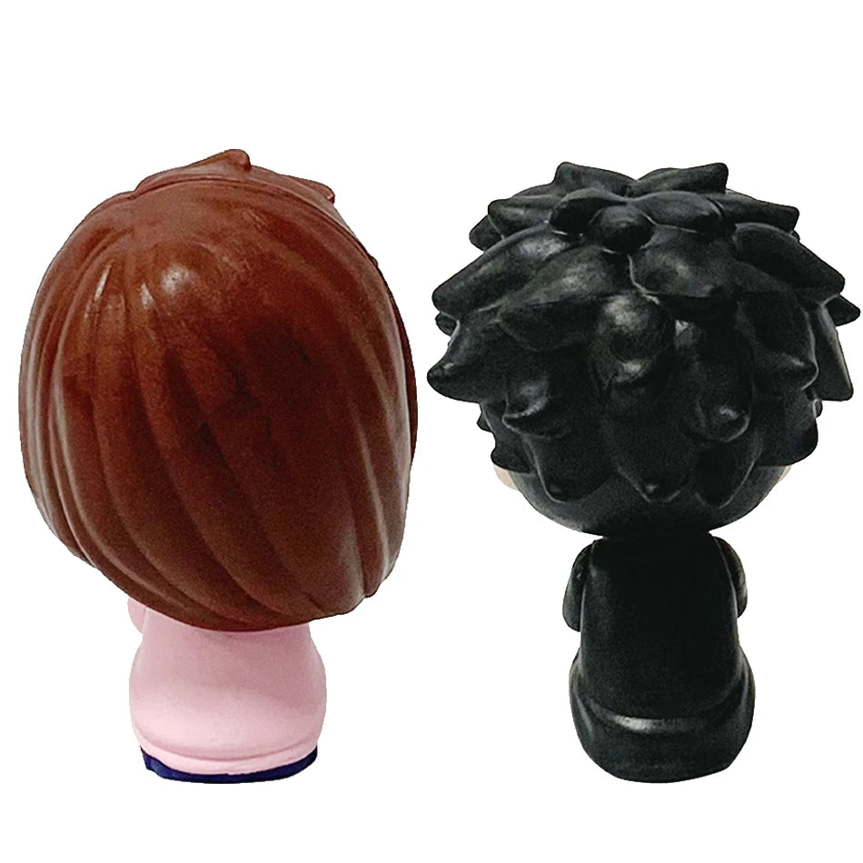 Hot Toys Bold Party Action Figures Model Mini toys High Speed Granny Surrounding Q-Version Doll Handmade Ornament Festival Gift