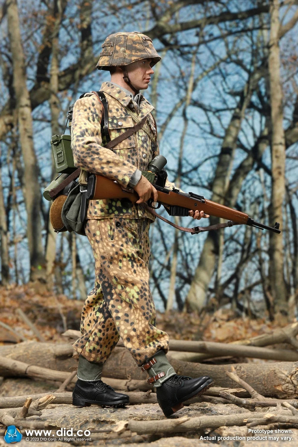 For Sale 1/6 DID D80171 WWII Series Soldier G43 Transport Action Figure MG42 Gift Full Set Model For Fans Collect