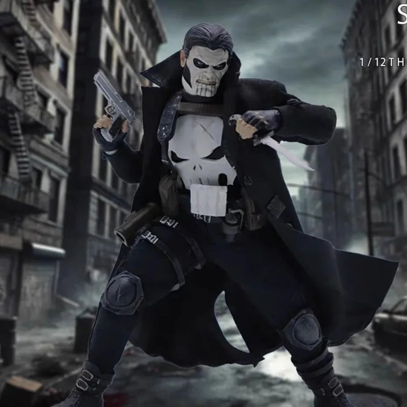 Pre-sale Joy Man Toys JM010 1/12 Collectible Toy Punisher Sin Judge Anti-Hero Male Soldier 6-inch Action Figure Model Fan Gift