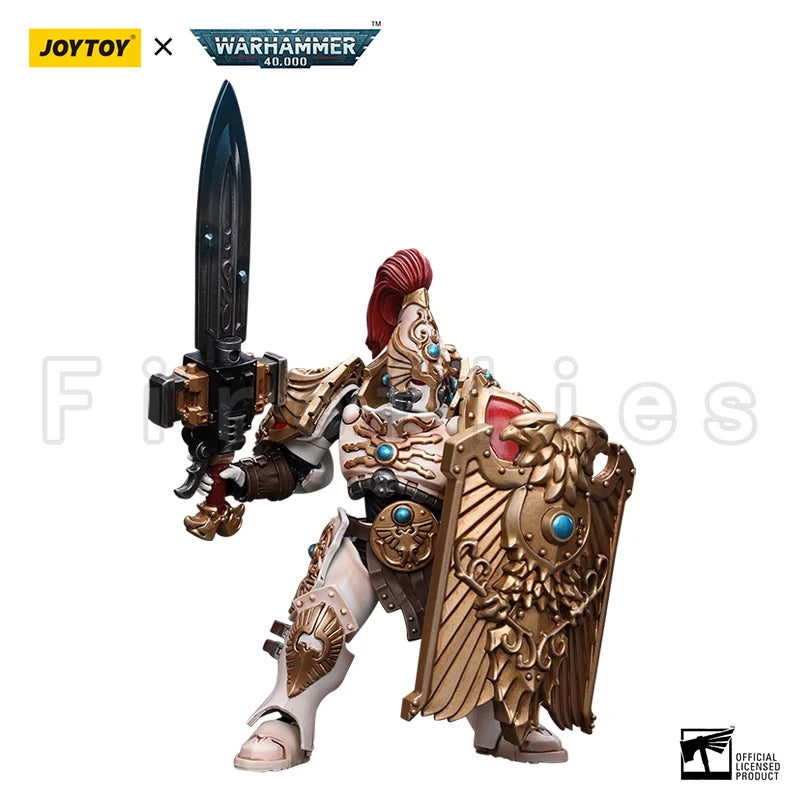 1/18 JOYTOY Action Figure 40K Adeptus Custodes Solar Watch Vexilus Praetor Anime Model Gift