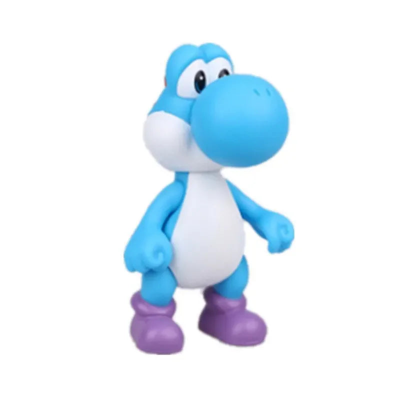 Super Mario Bros Action Figure Toys Toad Peach Luigi Yoshi Donkey Kong Wario Anime Model Ornaments For Children Birthday Gift