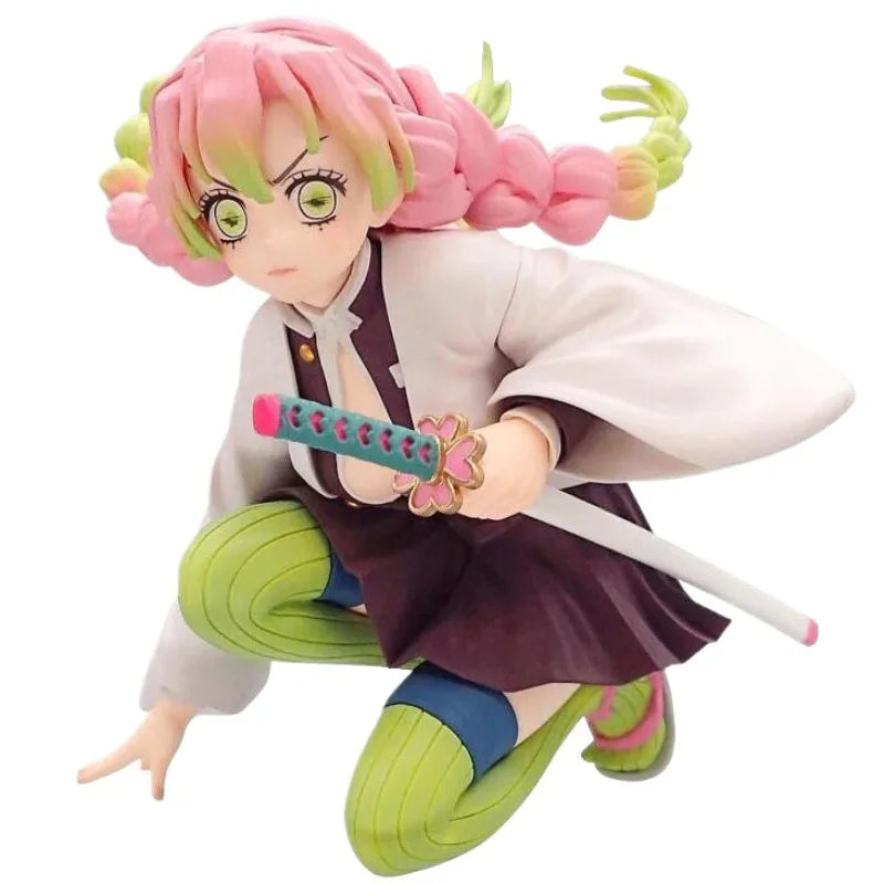 FuRyu Original Demon Slayer Kanroji Mitsuri Noodles Stopper Anime Action Figures Toys for Kids Gift Collectible Model Ornaments