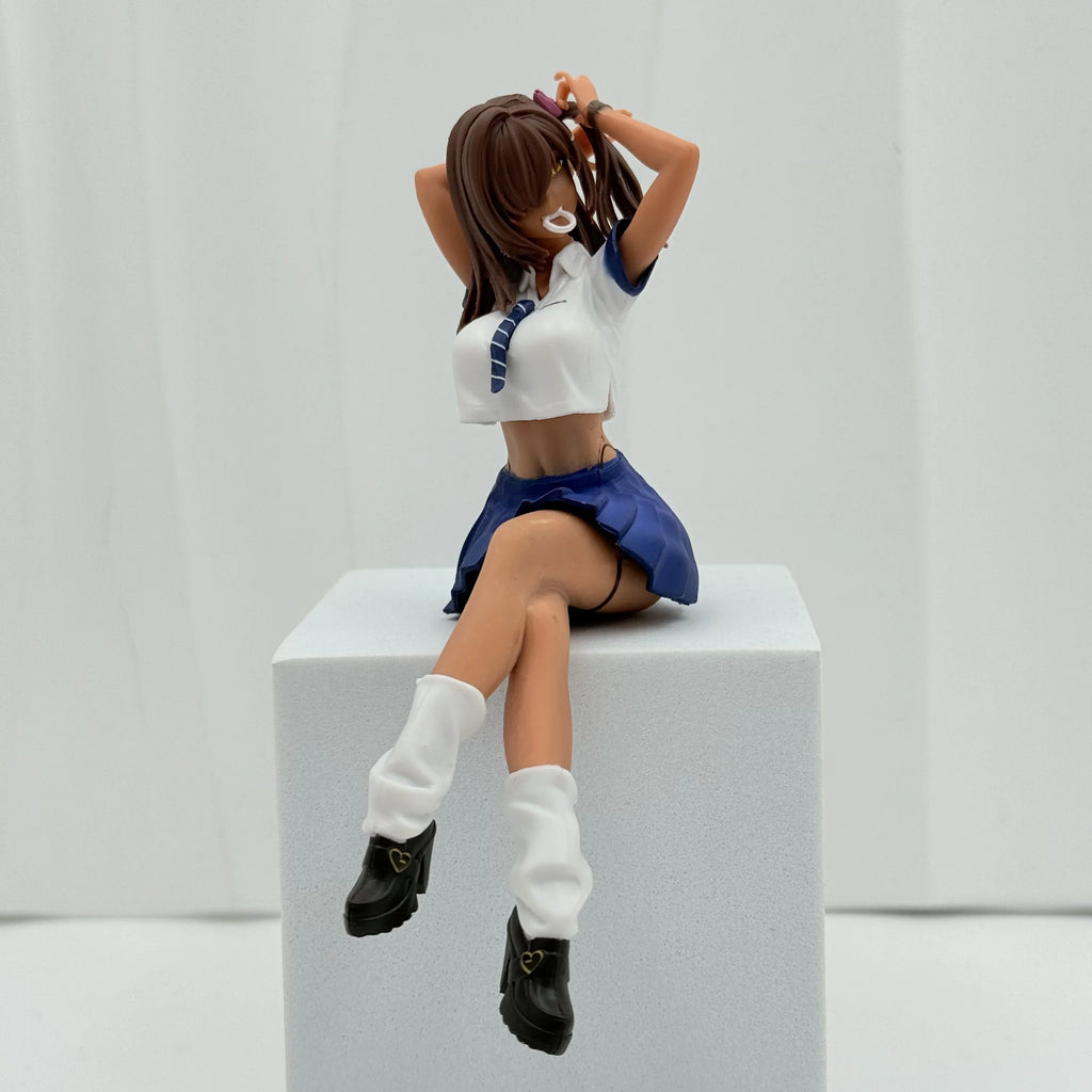 Anime Nikke Spielcharakter Actionfiguren Desktop-Chassis Ornament Sexy Girl Modell Puppe Otaku Collection Trendy Spielzeuggeschenk für Erwachsene