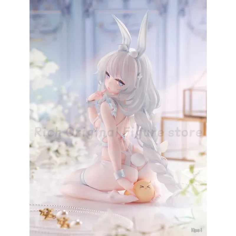 【In Stock】Original Alter Azur Lane MNF Le Malin Lazy White Rabbit 1/4 Scale Doll Anime Model Toy Statue