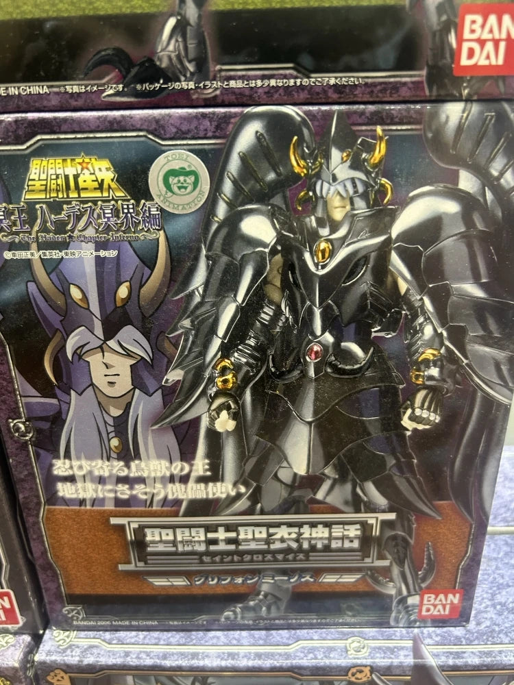 One Hundred Percent In Stock Genuine Bandai Saint Cloth Myth Holy Cloth Mythical Gryphon Minos Anime Toys Collection Gifts