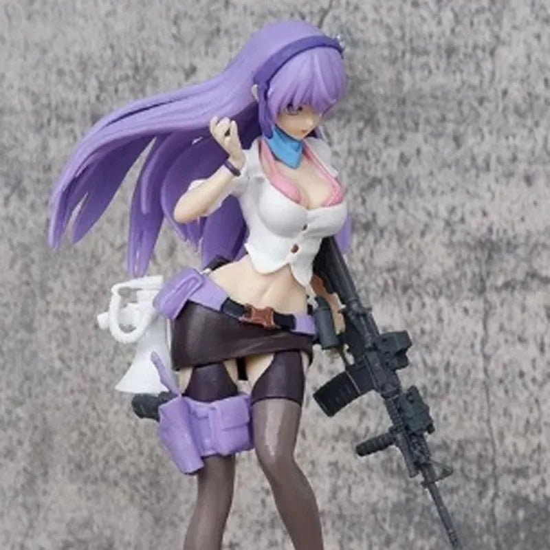 In Stock Anime Figurines After School Battlefield Elf Collection Models Desktop Ornaments 2d Beautiful Girls Surprise Gifts Toys