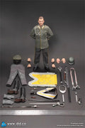 In Stock For Sale 1/6th DID D80193 Soldier Doll Flag Full Set Moveable Action Figure About 12" Doll Figure For Collect Gift