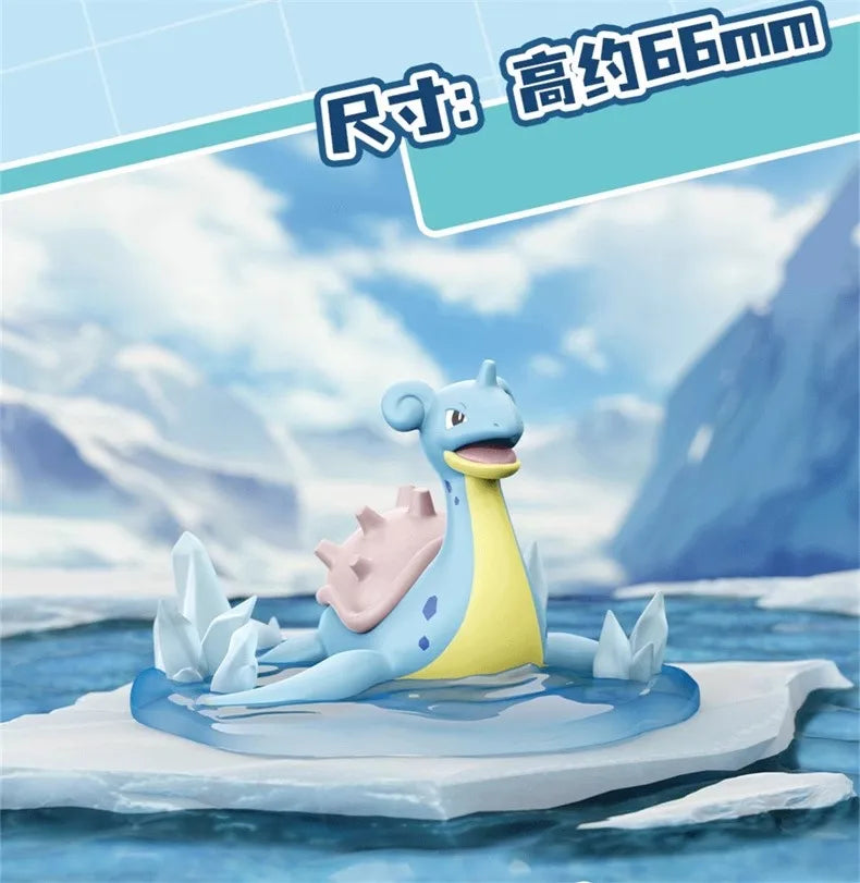 Genuine Pokemon Anime Action Figures Charizard Blastoise Arcanine Lapras Venusaur‌ Dragonite Furniture For Display Birthday Gift