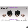 In Stock HMYR Dragon Ball S.H.Figuarts SHF Son Gohan Vegetto Black Gohan Head Accessory Kit Anime Action Figure Toy Model