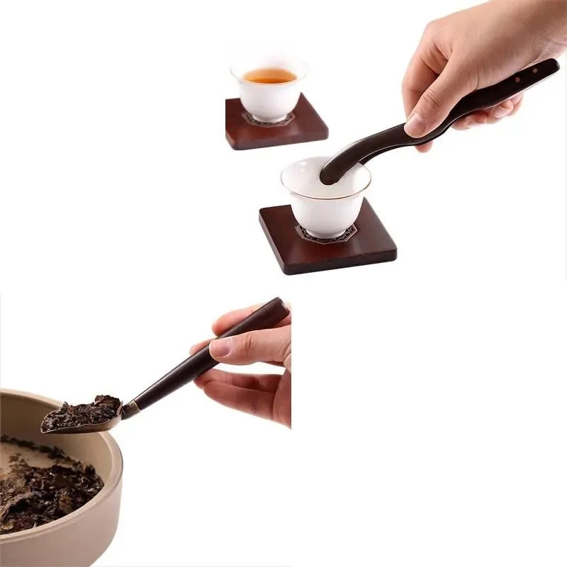 6 Teile/satz Teezeremonie Hitzebeständige Teekanister Werkzeuge Holz Chinesische Gongfu Teelöffel Teezange Nadel Set Teestube Zubehör