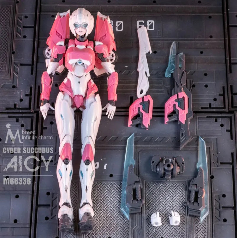 Infinite Charm M66337 black hunter Arcee Transformation Assembly Model Kit Cee Action Figures Toy
