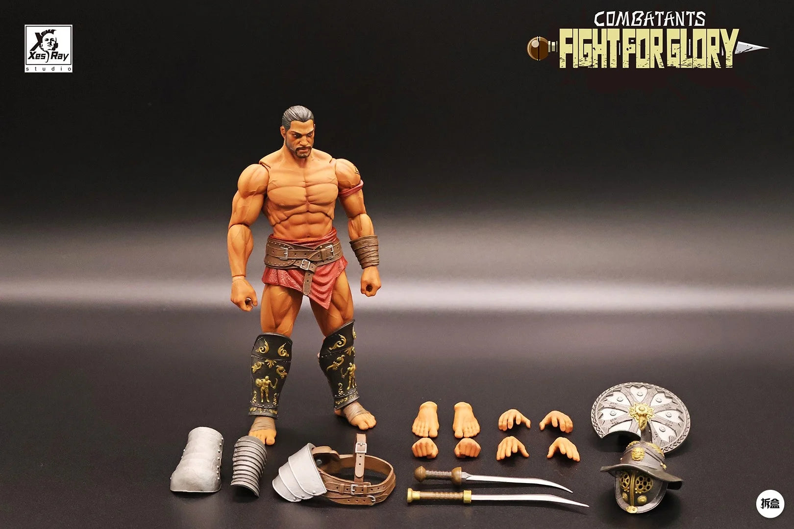 New 2025 Xesray Fight For Glory 1/12 Action Figure Combatants Event Gold Hildr Anime Model Collectible Figure Ornaments In Stock
