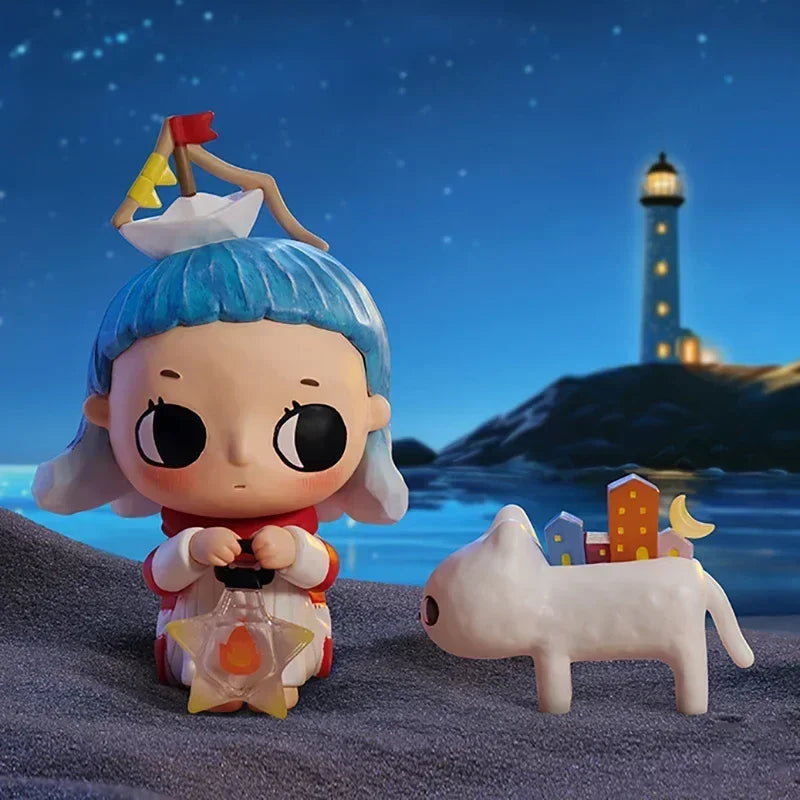 POP MART Nyota Growing Up By Your Way Serie Blindbox Spielzeug Kawaii Anime Actionfigur Überraschungs-Mystery-Box Puppen Mädchen Geschenk
