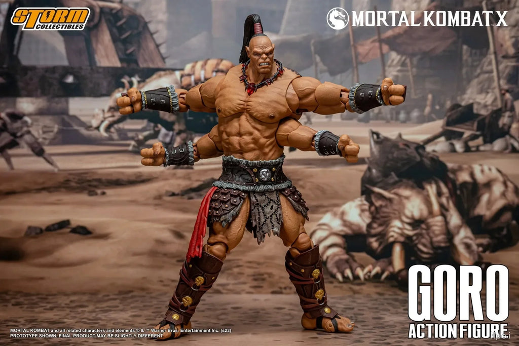 【MT】Original Storm Collectibles Mortal Kombat GORO Action Figure Model Toys