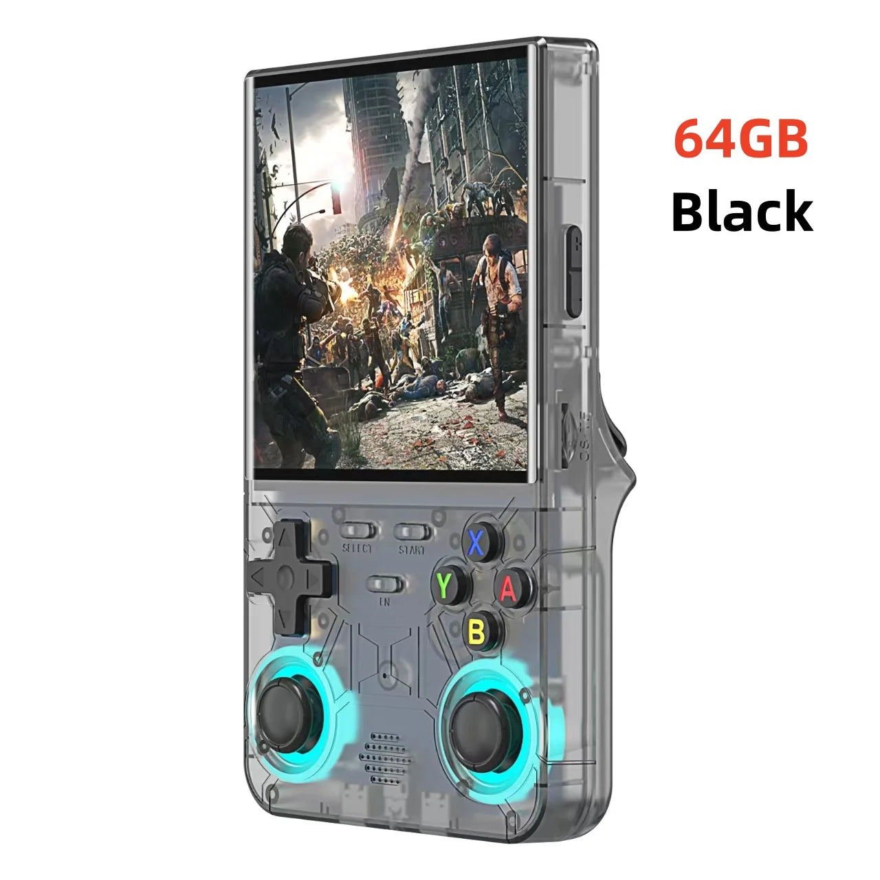 Retro R36 Ultra Handheld Video Game Console 4.0 Inch IPS Screen 128GB Preloaded Games Portable Pocket Player with Linux System