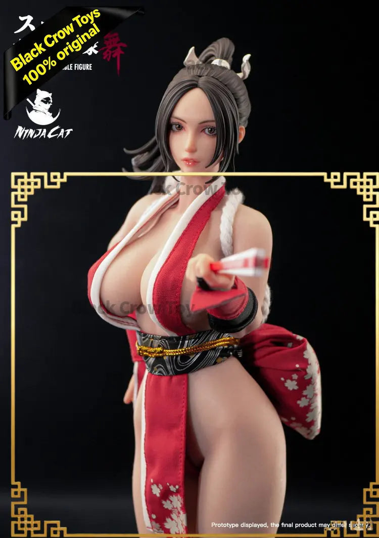 Best Selling Original Toy Ninja Cat 1/6 N001 Warrior Mai Shiranui in Stock Anime Figure Model Toy Gift Collection