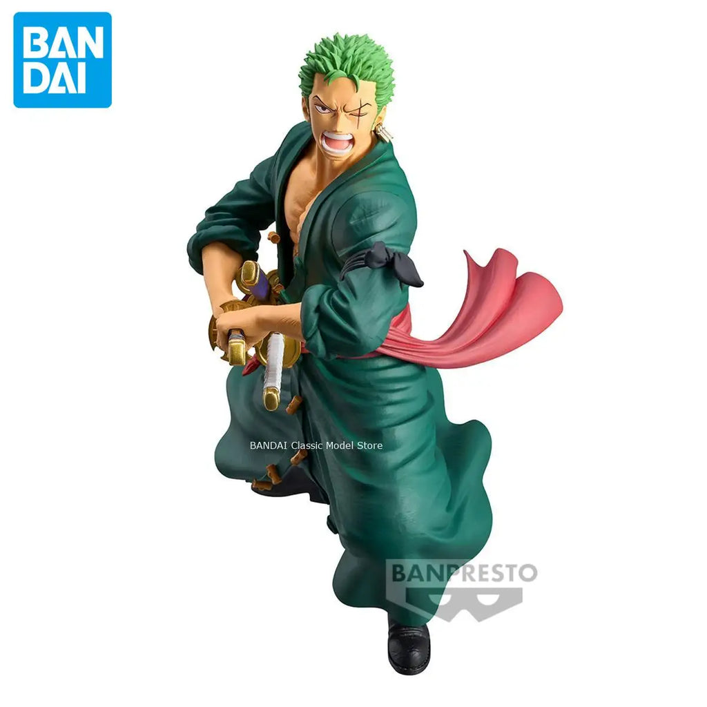 100% In Stock Original Banpresto One Piece Grandista Roronoa Zoro Figure Anime One Piece Model Genuine Boxed Toy