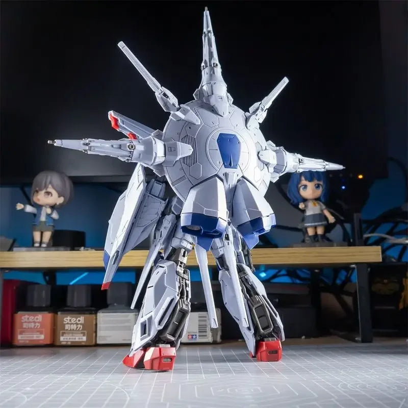 В наличност HUIJU MG 1/100 SEED Providence Regular Version Mech Assembly Model Kit Екшън фигурки Робот Пластмасови модели Комплекти Играчка Подарък
