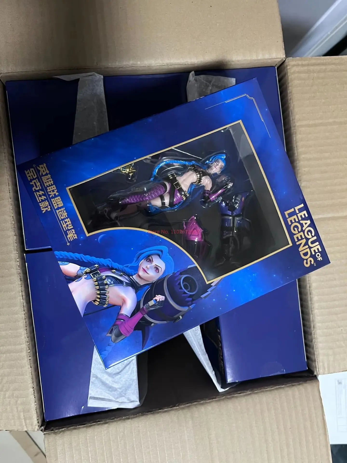 Hot League Of Legends Jinx 3d Pen Anime Figurine Official Authentic Game Periphery Desk Decoration Ornament Toys Birthday Gifts