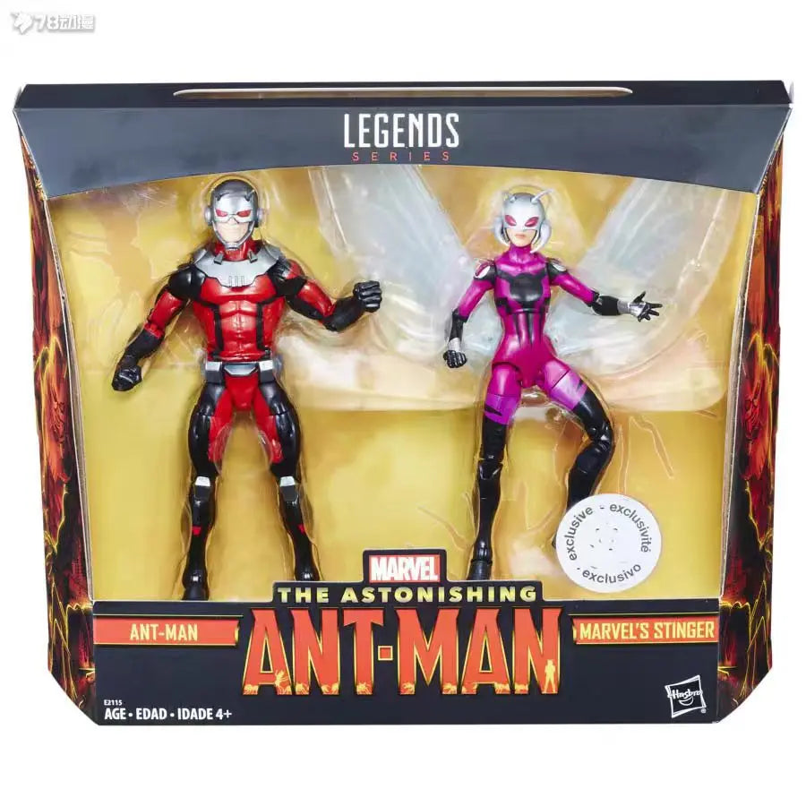 Original Hasbro Marvel Legends Series THE ASTONISHING ANT-MAN & STINGER Anime Figure Toy Model Collection