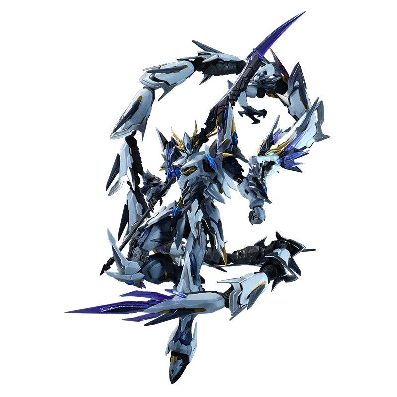 [New] In Stock Motor Nuclear Ao Bing MNP-XH03W Alloy Skeleton With Dragon Action Figure MG 1/100 Assembly Model Collect Toy Gift