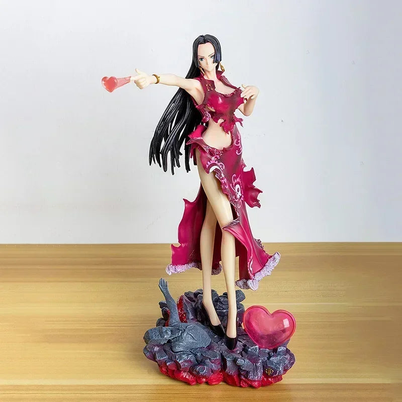 30cm ONE PIECE Anime Figure Boa Hancock Statue Collection Action Figurine PvcModel Doll Collection Statue for Children Gift Toys