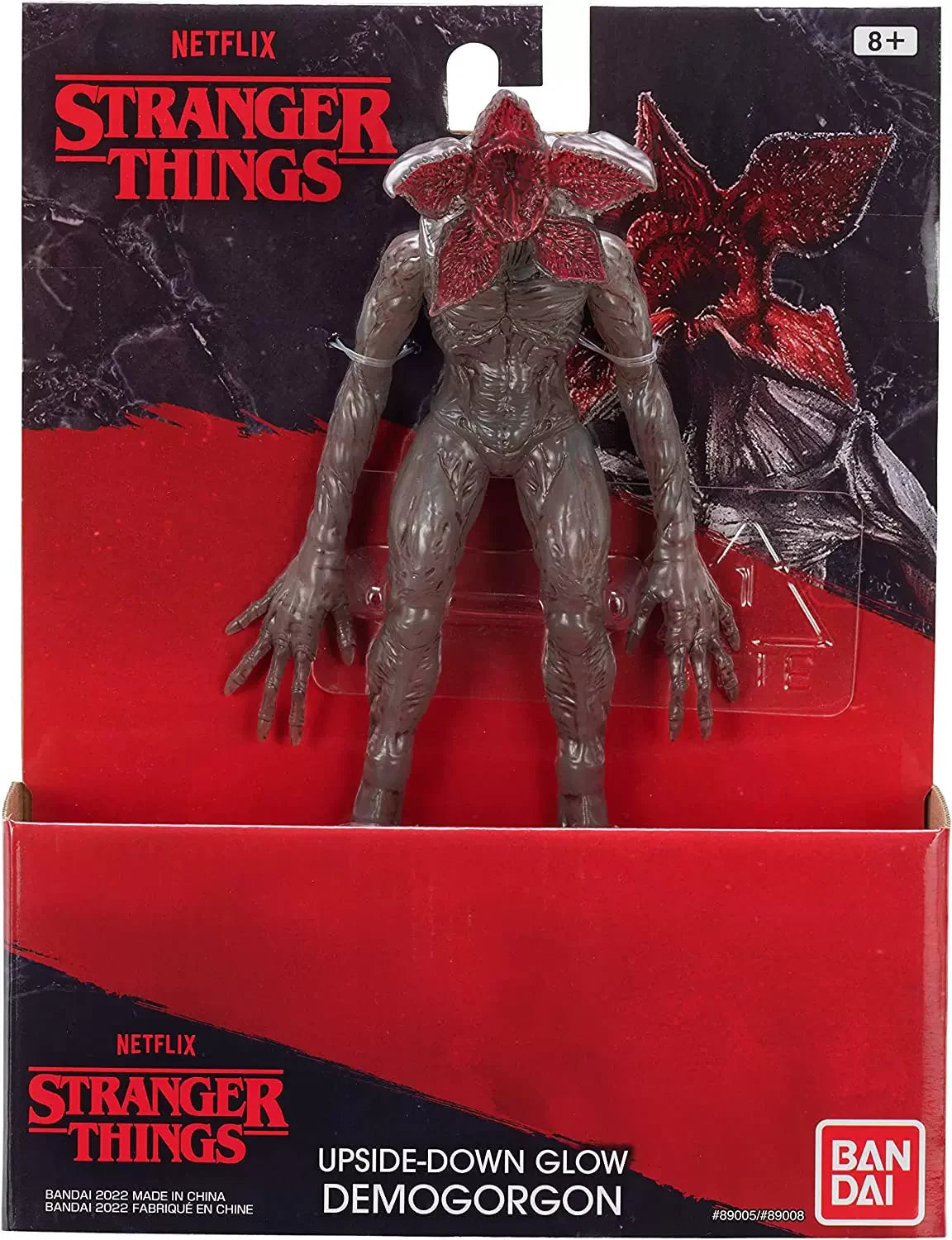 In Stock BANDAI Stranger Things Upside Down Action Figure Collectible Toy Trendy Doll Peripheral Ornament Gift for Anime Fans
