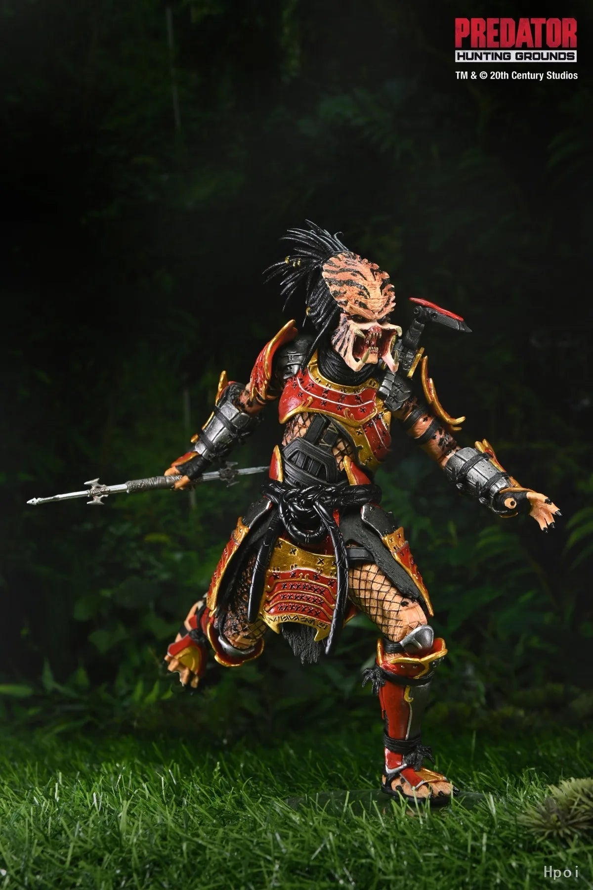【MT】Original NECA Predator Hunting Grounds Ultimate Samurai Predator 7 Scale Action Figure Collection