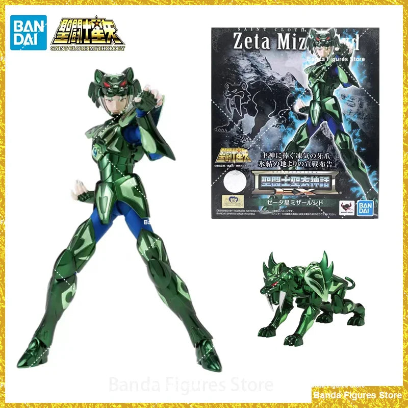 Original BANDAI Saint Cloth Myth Nordic Black Tiger Syd Rashard Odin God Warrior ZETA In Stock Anime Collection Figures Model