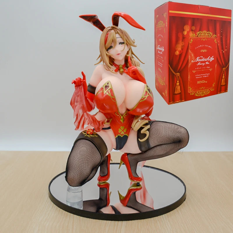 26cm Lucile Illustrated by Yuge Sexy Anime Girl Figure KonoSuba Darkness/Erina Nakiri Bunny Action Figure Adult Model Doll Toys