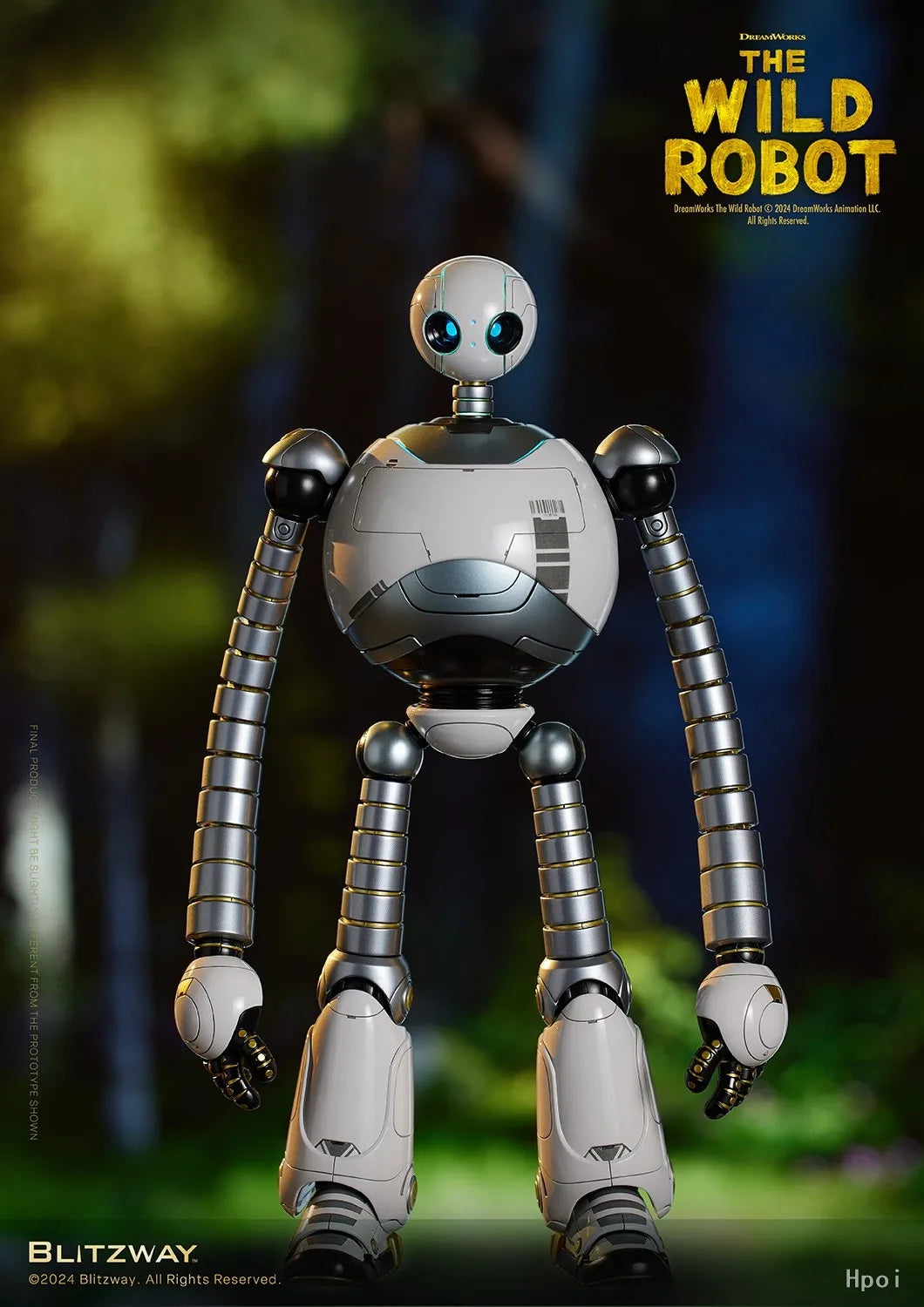 【Pre-sale】Original BLITZWAY Carbotix The Wild Robot Action Mecha Toy Model Gift Collection