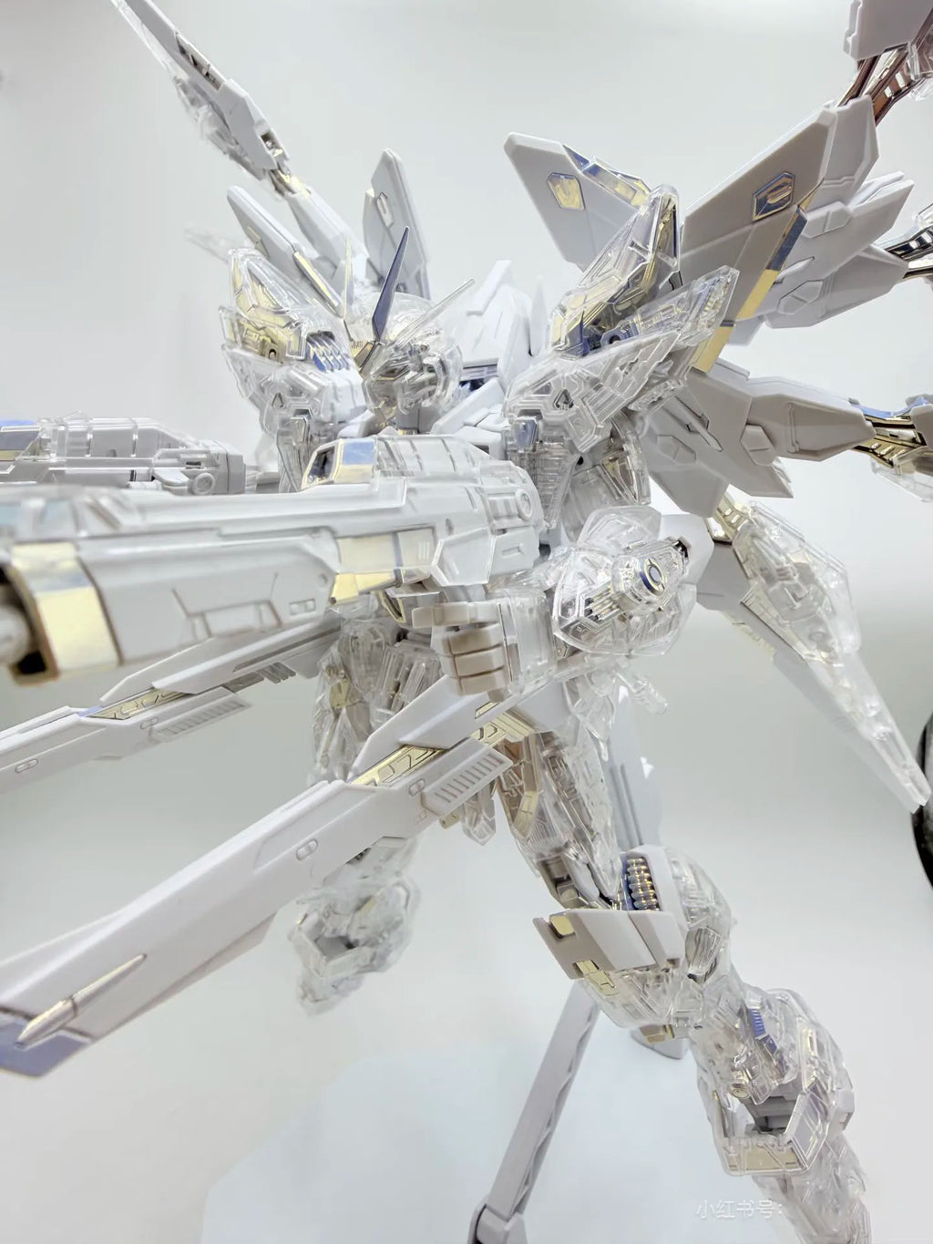 CHANGLONG 7701 MGEX 1/100 Zgmf-X20a Strike Freedom twilight clear coating Assembly Model Anime Action Figure Robot Plastic Model