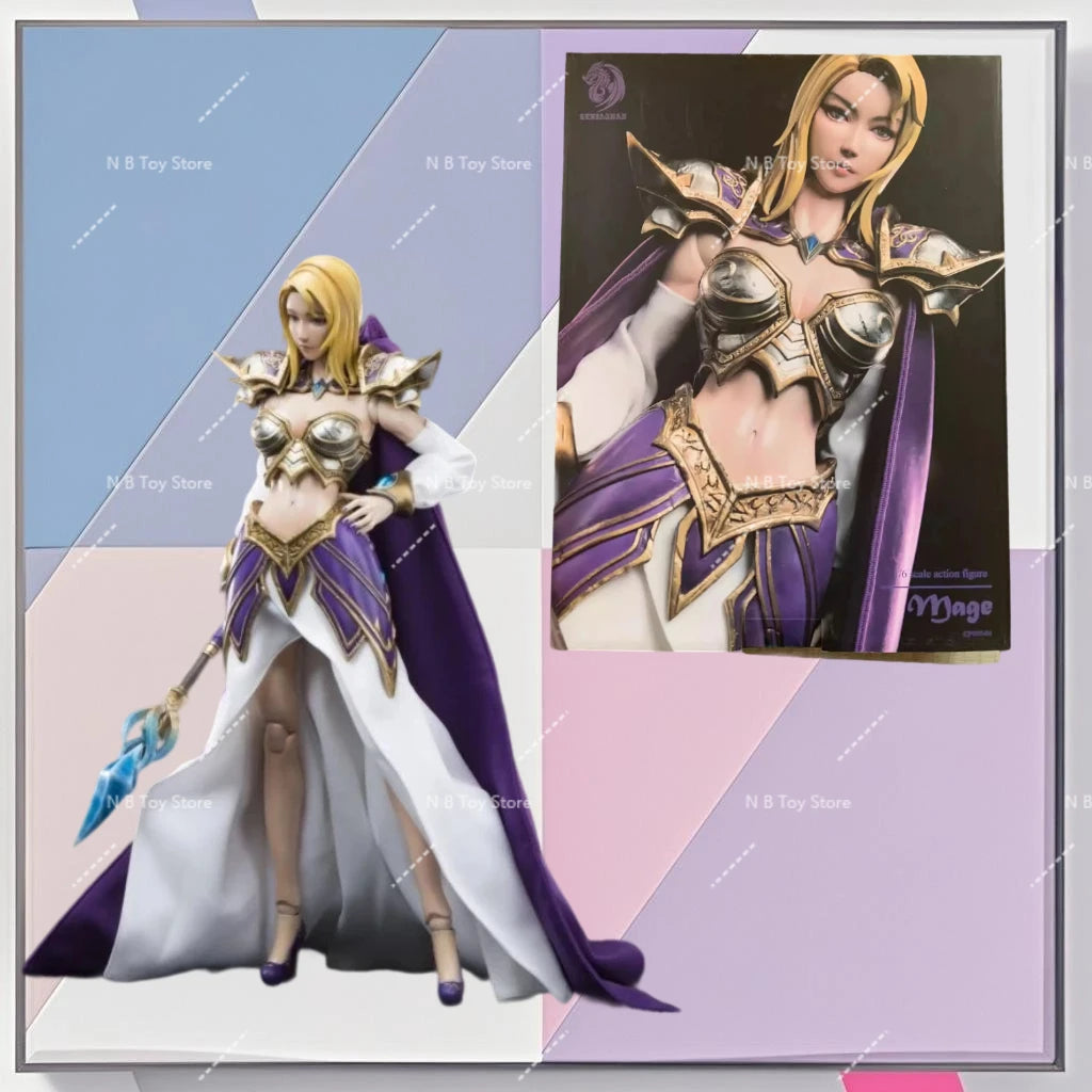 Inventory COREPLAY World of Warcraft CPWF-04 1/6 Mage Jaina Proudmoore Action Picture 30cm Collection Toys