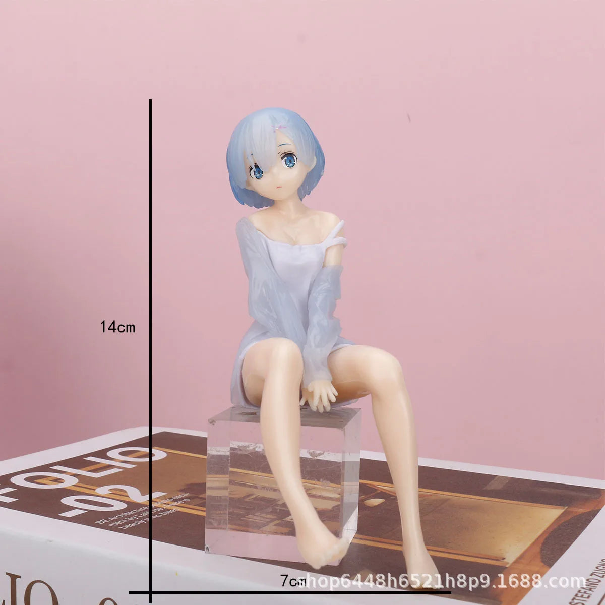 Miku Sakura Lolita Bunny Ears Girl Pillow Miku Swimming Ring Pajamas Rem Rabbit Hug Qiong Mei Figure Anime Cosplay Cushion Doll