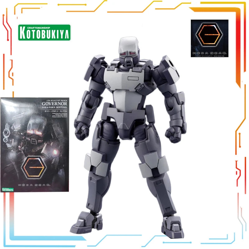 Kotobukiya Original Hexagonal Gear 1/24 Mech Assembly Series Machine Teeth Anime Action Figure Model Toys Festival Gift for Boys