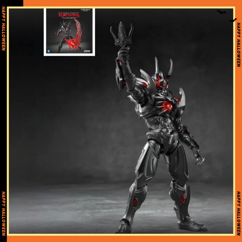 In Stock Ultraman Monster Building Blocks Set - Handmade Dark Roadbase Action Figure Collectible Toy for Boys Festival gift