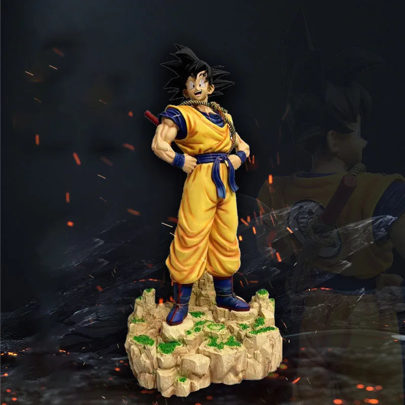 70 cm Die neue Dragon Ball Anime-Figur Super Saiyajin Son Goku Dream Actionfigur Statue Sammlung Ornamente PVC Modell Geschenkspielzeug