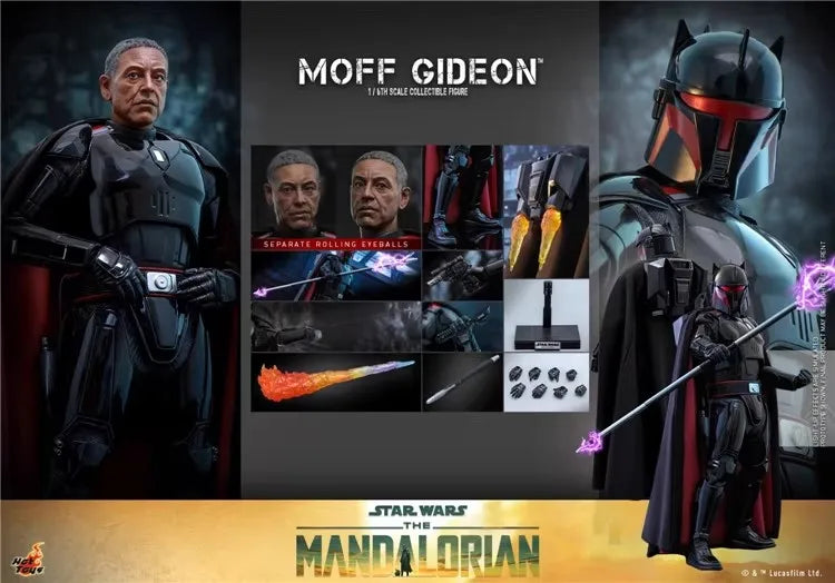 HOTTOYS HT TMS107 1/6 Scale MOFF GIDEON Man Action Figure Star Wars The Mandalorian Movie Delicate 12inch Full Set Soldier