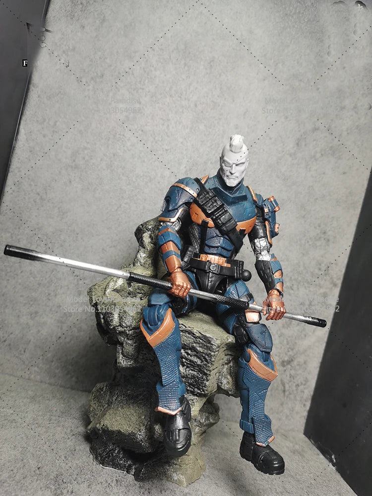 1/12 Men Soldier Deathstroke Long Sword  Model Scene Accessories Fit 6inch Mezco Action Figure Model