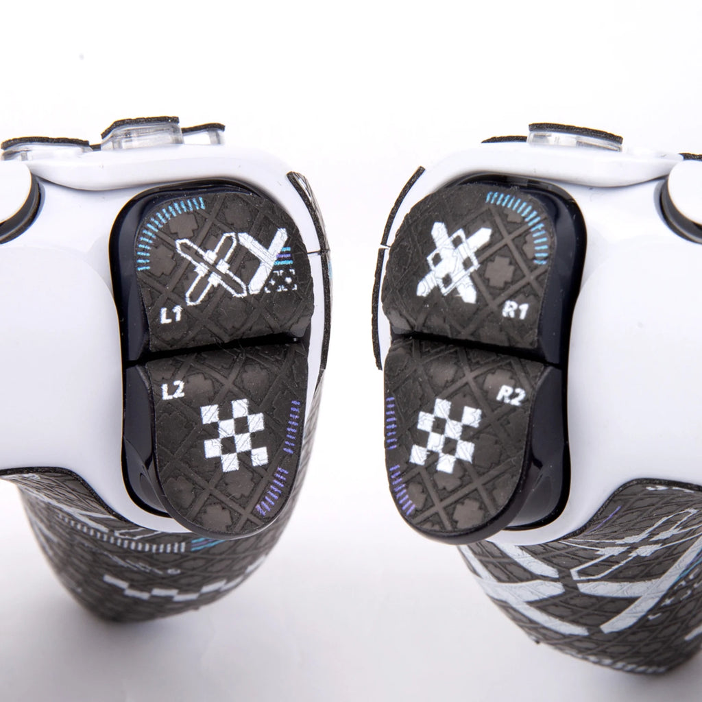 FINALORD Controller Performance Grip Tape Compatible With Playstation 5 DualSense / PS5 Handle,Buttons,Trigger Non-Slip Tape