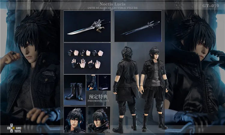 In Stock Original GAME TOYS GT-010 GT-010A 1/6 Scale Noctis Lucis Anime Action Figures Full Set Model Toys for Fans Collection