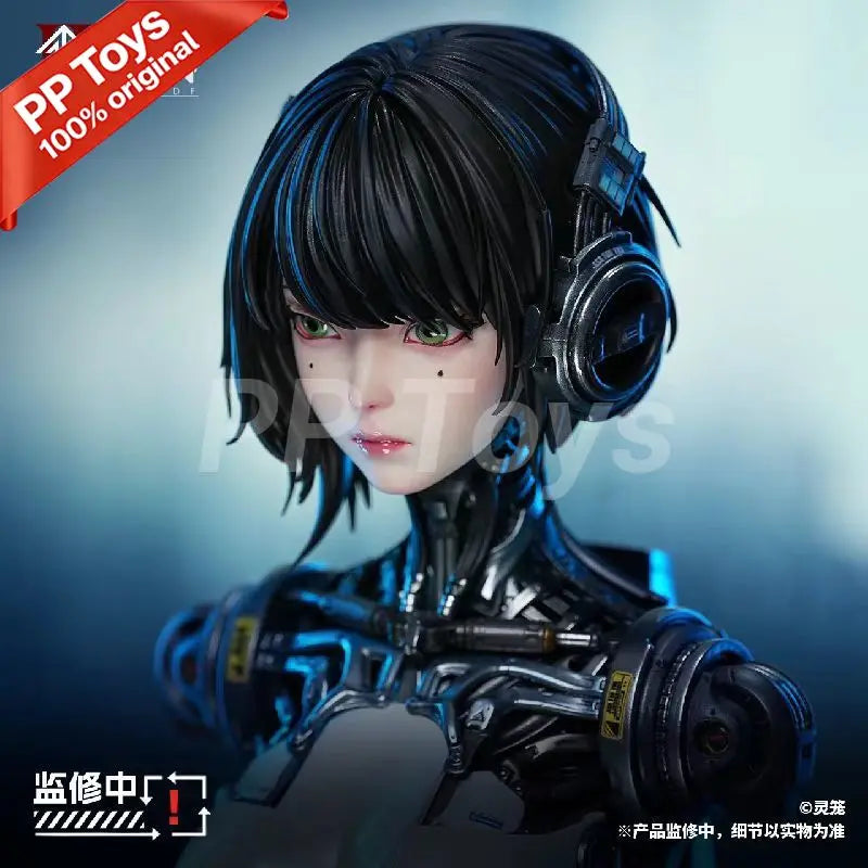 Pre-sale March LingCage ASH Super AI 1/4 Bust 21.6cm Desktop Ornaments Decorate The Action Figure with Light Strip