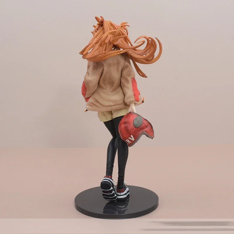 23CM Evangelion  Anime Figure Asuka Langley Soryu Tide Brand Costume Dress Up Model Toy Gift Collection Figure Desktop Ornament