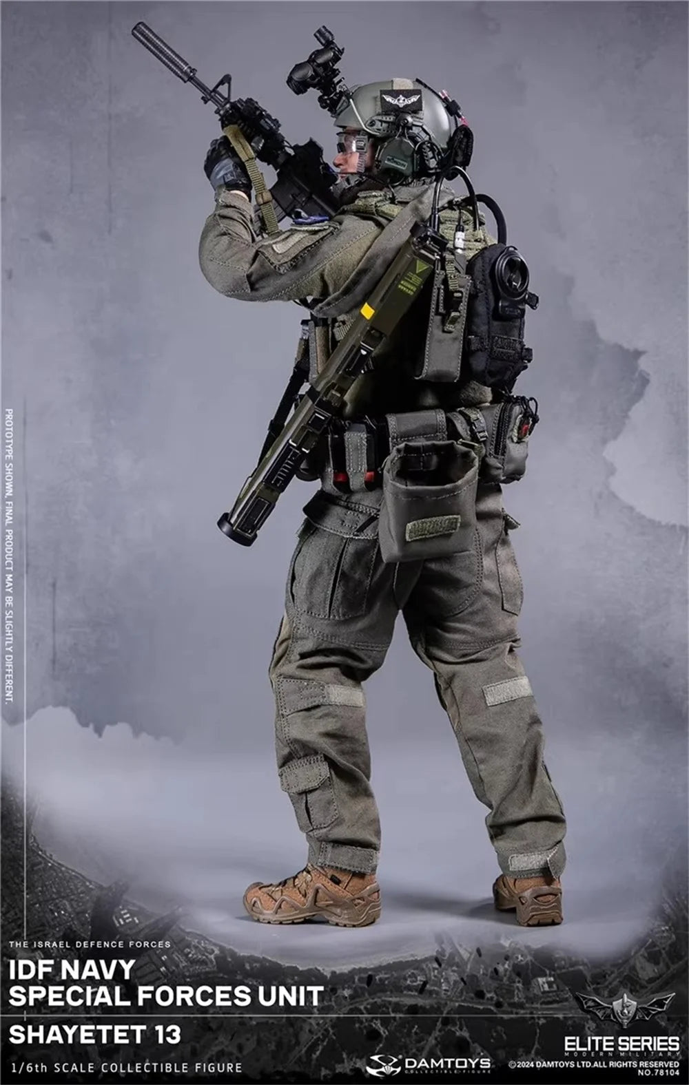 In Stock For Sale 1/6th DAMTOYS DAM 78104 Soldier Doll Full Set Moveable Action Figure Toys Model About 12" For Fans Collect