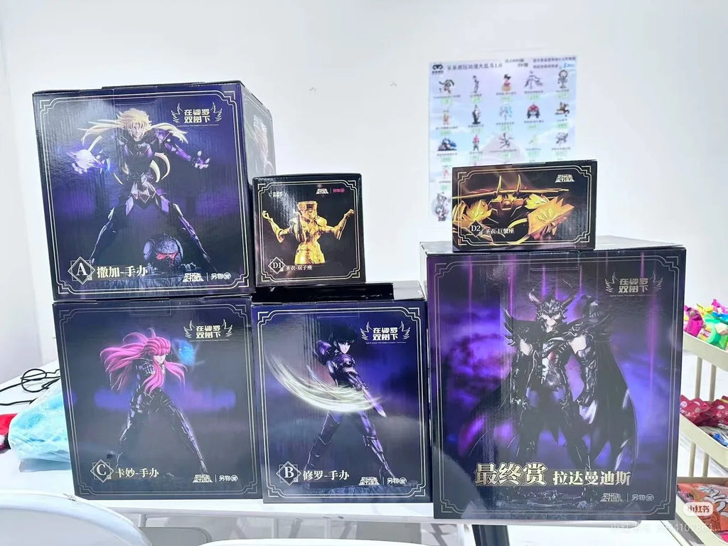 In Stock Saint Seiya Pluto - Sanctuary 7 Radamantis Anime Collectible Figure