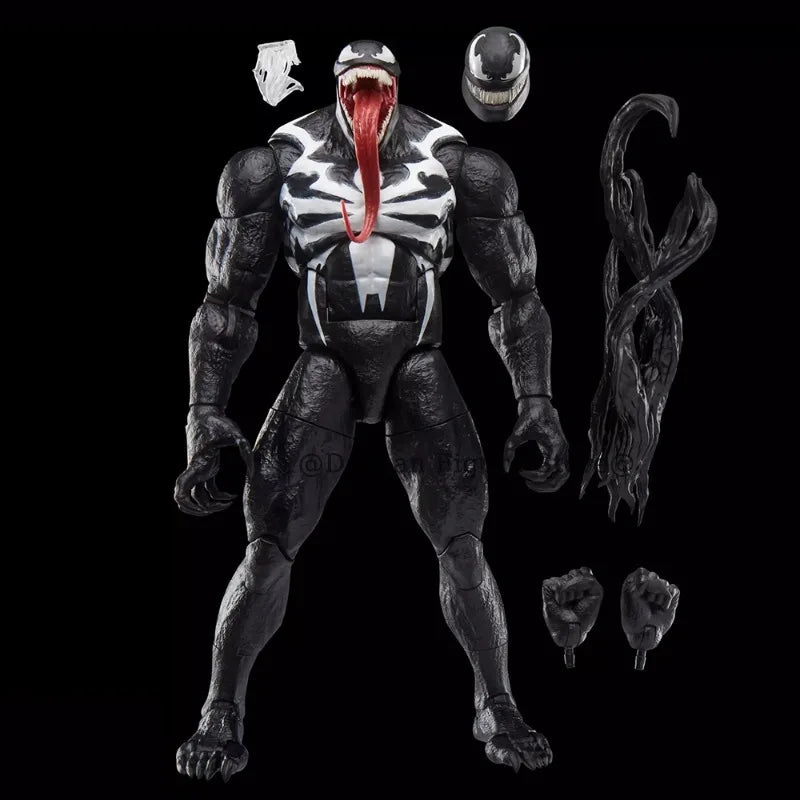 Marvel Spider-Man Venom Action Figure 26cm Collection Game Version Venom Figures PVC Movable Model Toys
